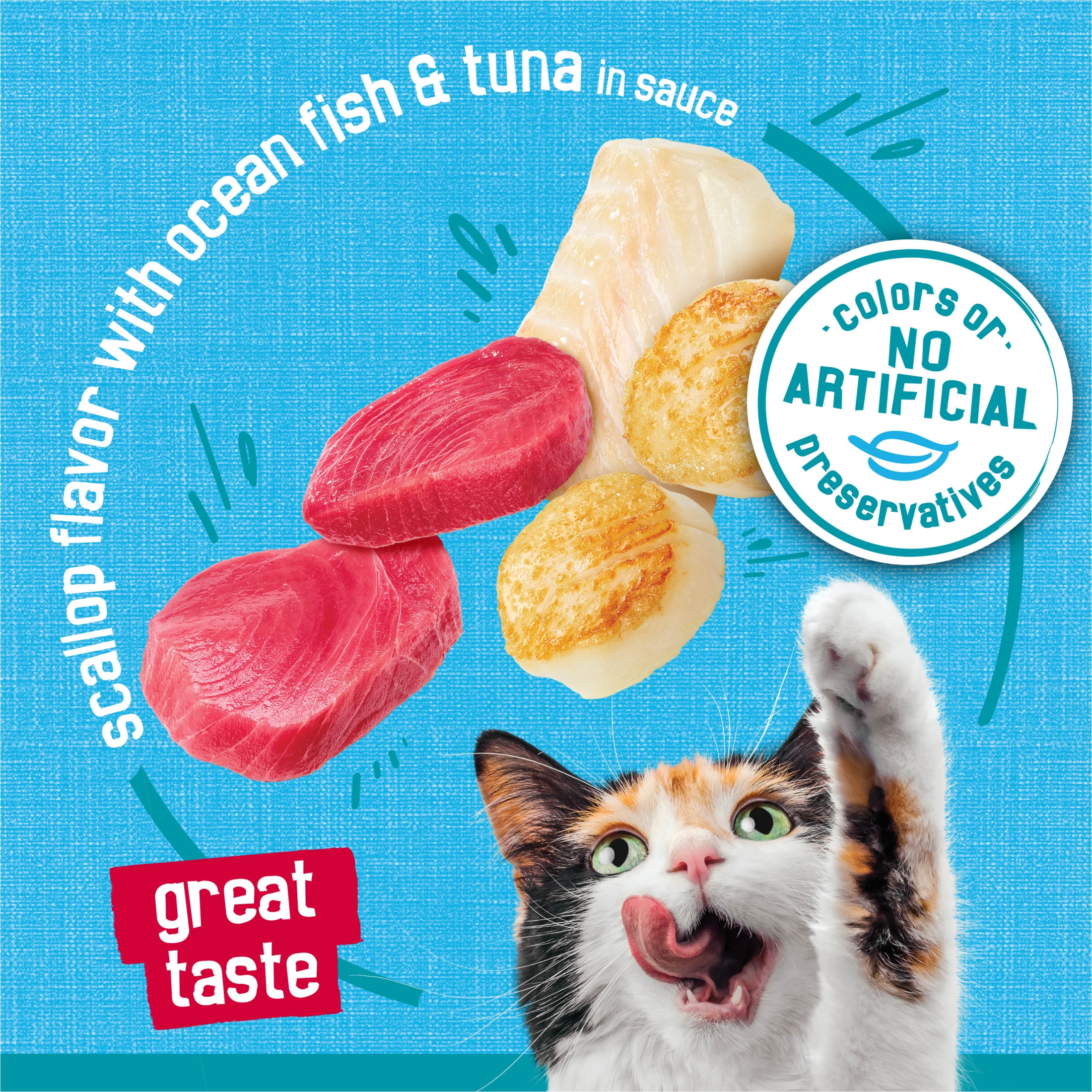 (24 pack) Purina Friskies Tasty Treasures Prime Filets, Tuna, Wet Cat Food, 5.5 oz Cans