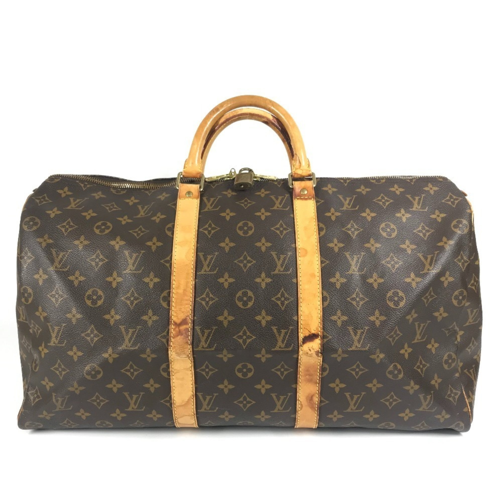 Pre-Owned LOUIS VUITTON M41426 Monogram Keepall 50 Travel Bag, Handbag, Boston... (Fair)
