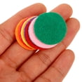 thumbnail image 3 of OUNONA Craft Felt Nonwoven Fabric 100Pcs Assorted Color Round Felt Pieces For Diy Projects, 3 of 5