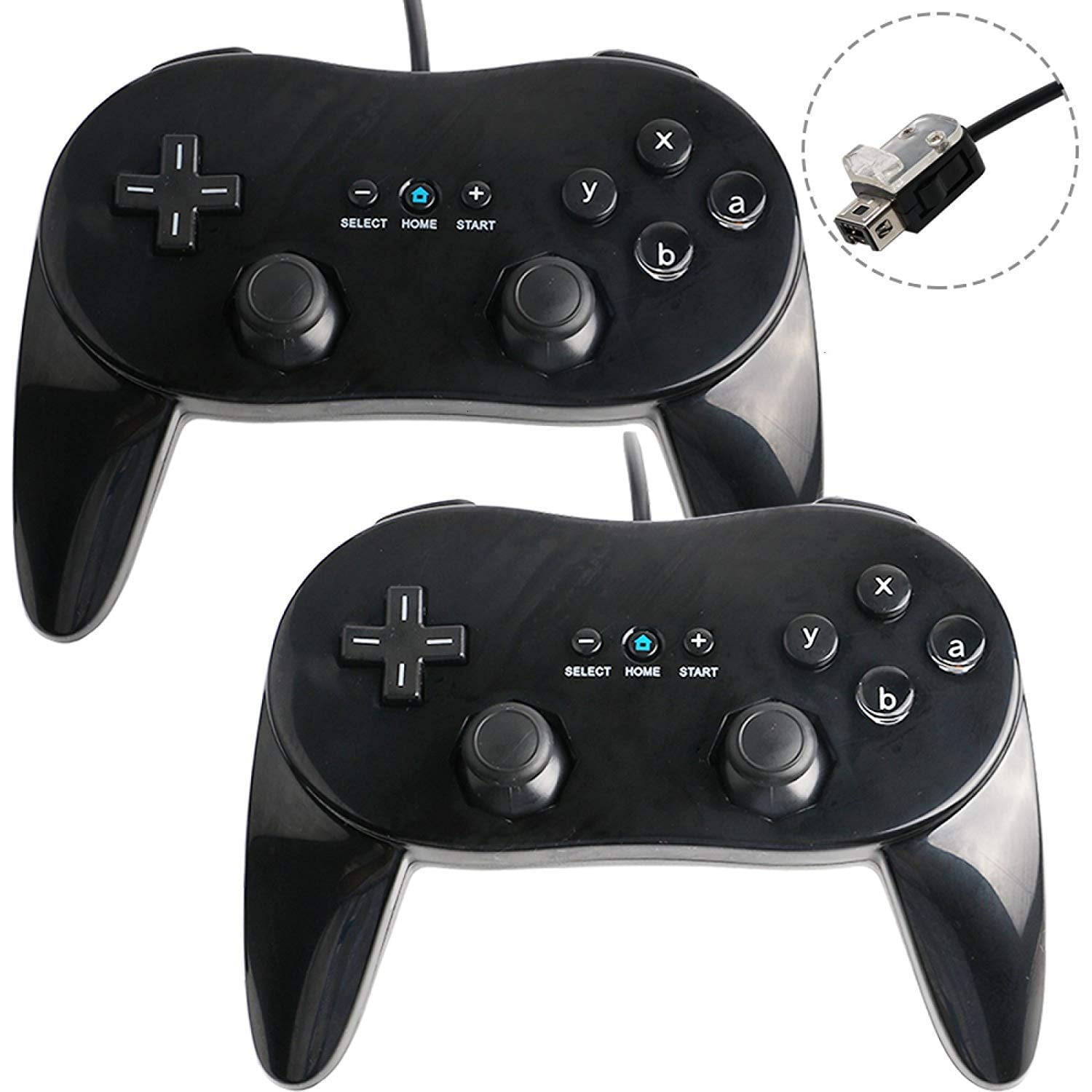 Joystick Gamepad Nintendo Wii Classic Handle 2x Classic Controller Pro Gamepad For Nintendo Wii