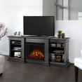 thumbnail image 2 of Real Flame Fresno Meuble TV Intérieur Cheminée Électrique en Noir, 2 of 25
