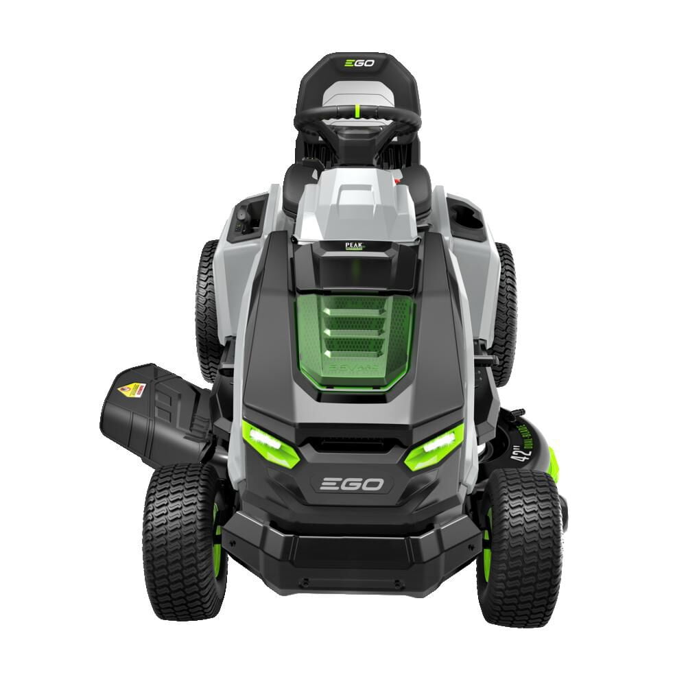 EGO Power+ 42In Lawn Tractor With 6Ah Battery 6Pk, Turbo Charger And Adapter Kit