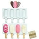 thumbnail image 1 of Moldes para helados Molde de silicona, 2 piezas 8 celdas Moldes para helados de grado alimenticio Moldes para paletas Moldes de silicona con 20 palitos de madera para niños y adultos JFHHH pequeña, 1 of 5