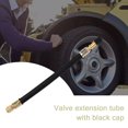 thumbnail image 3 of Ehuebsd Adaptador Extensión Válvula Neumático Coche Goma Flexible 210mm Con Tapa Negra, 3 of 9