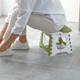thumbnail image 5 of Folding Chair, Thickened Plastic Folding Stool, Safe and Solid Shower Stool, One Button Opening, Convenient for Indoor and Outdoor Use (Rice Colored), 5 of 5