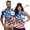 250th Anniversary Eagle, variant on HUIACONG American Flag Golf Shirt Funny 4th Of July Shirts for Couples Sleeveless Golf Tops for Women Active Tops Mens Shirs Short Sleeve Lightweight Moisture Wicking Breathable Outdoor Wear Man S
