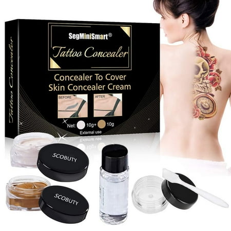 Tattoo Concealer,Concealer To Cover,Waterproof Tattoos Cover Up Makeup ...