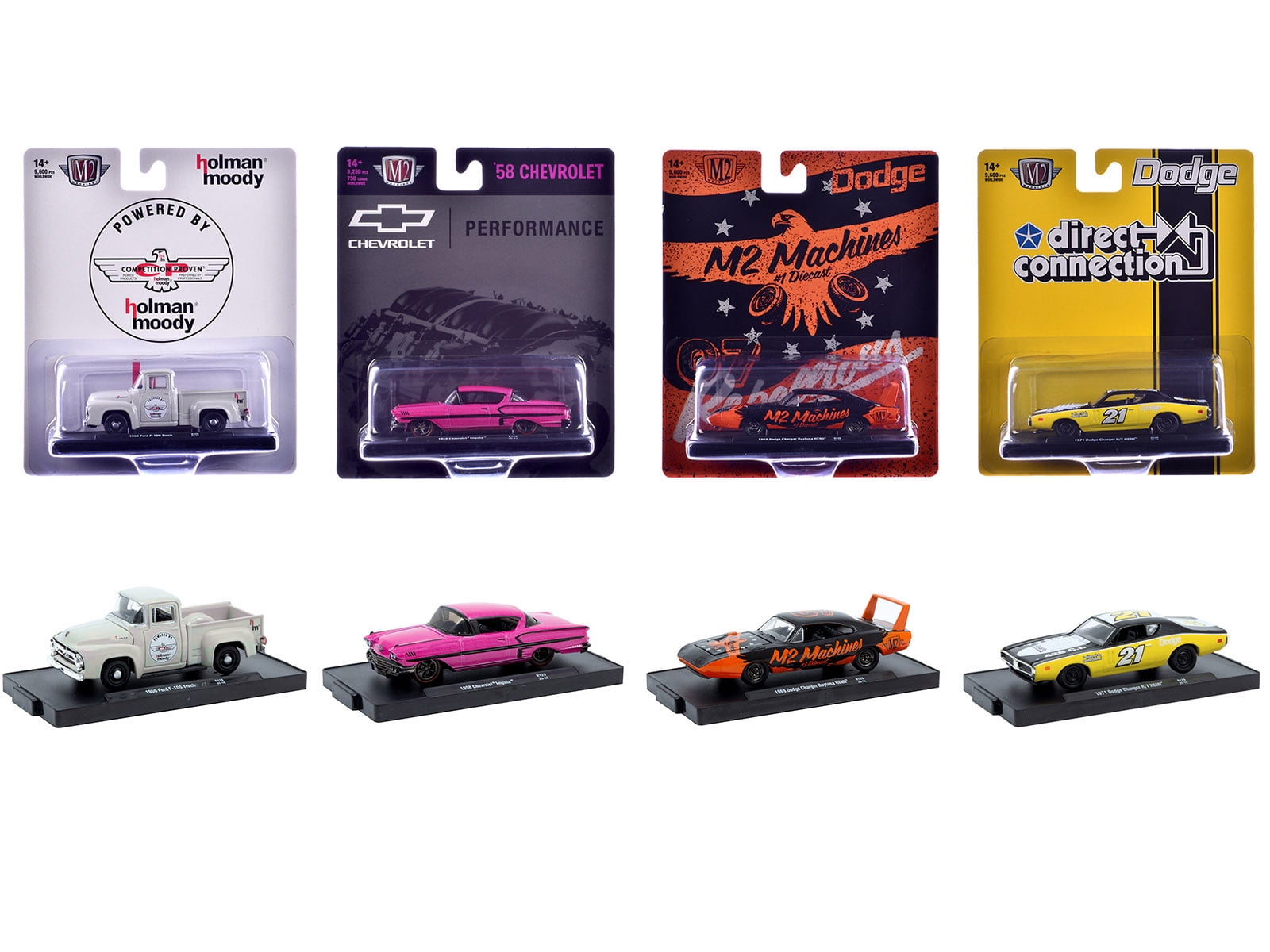 M2 Machines 11228-41 1-64 Drivers 6 Cars Set Release 41,