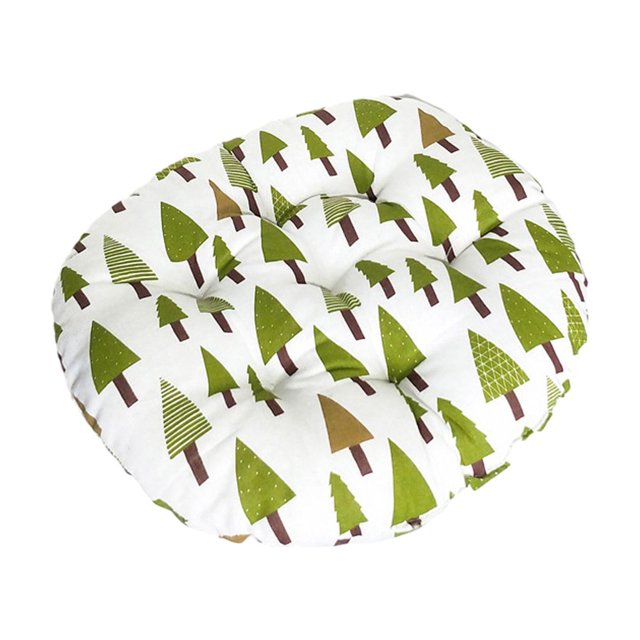 Cojín para sentarse Ounissouiy cojín para silla respaldo suelo Multiusos Decoración del hogar bosque de pinos 50cm*50cm*9cm
