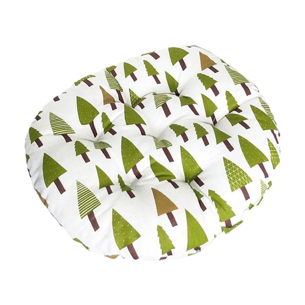 Kearding Cojín trasero y cómodo para silla de oficina, cojín para sentarse, cojín para silla, almohada para el suelo, almohadilla multiusos Decoración del hogar bosque de pinos 45 cm * 45 cm * 9 cm