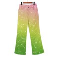 thumbnail image 6 of Delayuji Women's Casual Loose Wide Leg Pants Gradient Color White Point Printed With Pockets, 6 of 7