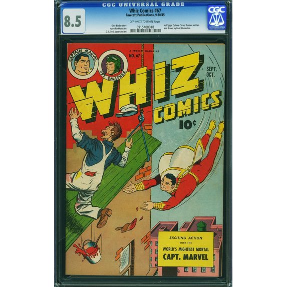 Whiz Comics #67 - CGC 8.5 Comic Book