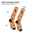 thumbnail image 2 of Compression Socks For Women And Men - Hippie Ditsy Floral Compression Socks Circulation For Workout, 2 of 2