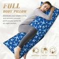 thumbnail image 5 of KLL Ultra Soft Microfiber Body Pillow Cover/Pillowcases 20"x54" with Hidden Zipper Closure-Airplanes in the Sky, 5 of 8