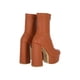 thumbnail image 3 of Botín De Plataforma Alta Inspo Versace Lycra Piel Sintético Camel Para Mujer Platonia  MAFER-02-CAMEL, 3 of 8