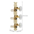 thumbnail image 6 of ADDHAT 1 Set Guitar Tuning Pegs Keys Vintage Style Metal for Acoustic Guitar Accessories 4.72X1.57X1.57in, 6 of 8