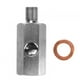 thumbnail image 3 of Adaptador de medidor de presión de aceite ANGGREK 1/8in NPT hembra BSPP BSP macho y hembra en T, 3 of 8
