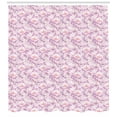 thumbnail image 3 of Ambesonne Magnolia Shower Curtain, Pastel Flower Blooms, 69"Wx70"L, Pale Pink Mauve, 3 of 3