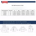 thumbnail image 3 of AJTQTH Rompers for Baby V-Neck Side Ties Thin Jumpsuit Long-Sleeved Full Length Cute Cartoon Playsuit Summer Unisex Casual Comfortable Fit Loose Bodysuit Onesie White#03 6 Months, 3 of 5