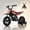 DZ06 for Kid-Red, variant on 36V 500W Electric Dirt Bike for 12+ Years,Off-Road Use Only,IVFJFV Motorized Dirt Bike with Dual Speed Mode & Max 15 MPH,F & R Disc Brakes & Shock Absorption,All-Terrain Off-Road Tires,Purple