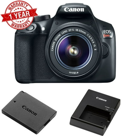 Canon EOS Rebel T6 DSLR Camera with 18-55mm Lens (1300D) USA