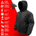 thumbnail image 3 of ActionHeat 5V Battery Heated Work Jacket S, 3 of 5