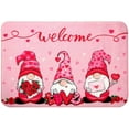 thumbnail image 3 of Valentine's Day Rug,Bathroom Absorbent Non-slip Mat, Living Room Kitchen Floor Mat Bedroom Carpet Doormat Indoor Outdoor Entrance Bathroom Decor Doormat , 23.6 x 15.7 Inch, 3 of 9