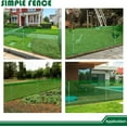 thumbnail image 6 of Highcool 4' Height x 2' Length Mesh Fence Chicken Wire Net Barrier Cover for Temporary Fencing, Suitable for Poultry, Dogs, and Swimming Pool Safety F, 6 of 7