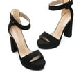 thumbnail image 5 of BURUDANI Women's Hi-Lo High Heel Platform Pump Sandals, 5 of 11