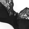 thumbnail image 6 of Darzheoy Women's Large Lace Button Lace With Steel Rings Gathered Comfortable And Breathable Underwear Daily Bra High Impact Bras for Women 42/95BC, 6 of 9