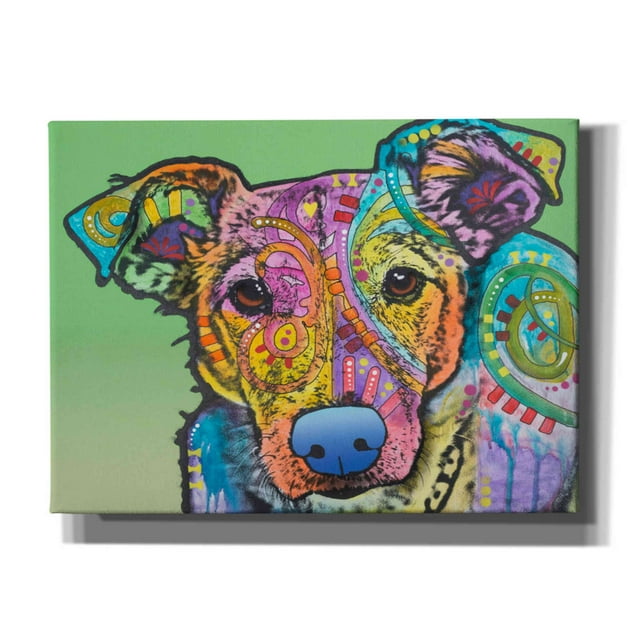 Epic Graffiti 'Fina Custom' by Dean Russo, Giclee Canvas Wall Art, 54"x40"