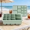 thumbnail image 4 of For Freezer – Large Silicone Tray with Easy Release Stackable and Reusable Ice Cubes for Parties and Clear Ice, 4 of 7