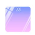thumbnail image 1 of Digital Weight Scale, High Measurement Accuracy up to 50g, Calorie Center, Heart Rate Detection, Large LCD Display（Display gradient purple）, 1 of 4