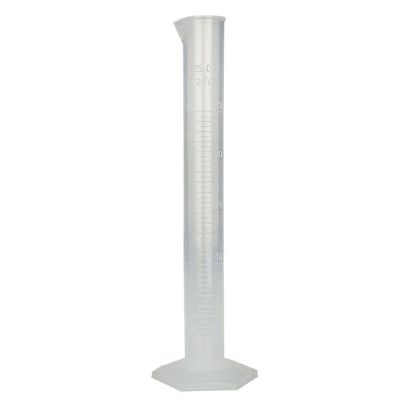 Polypropylene Graduated Cylinder with Hex Base, 25ml Capacity by Go Science Crazy