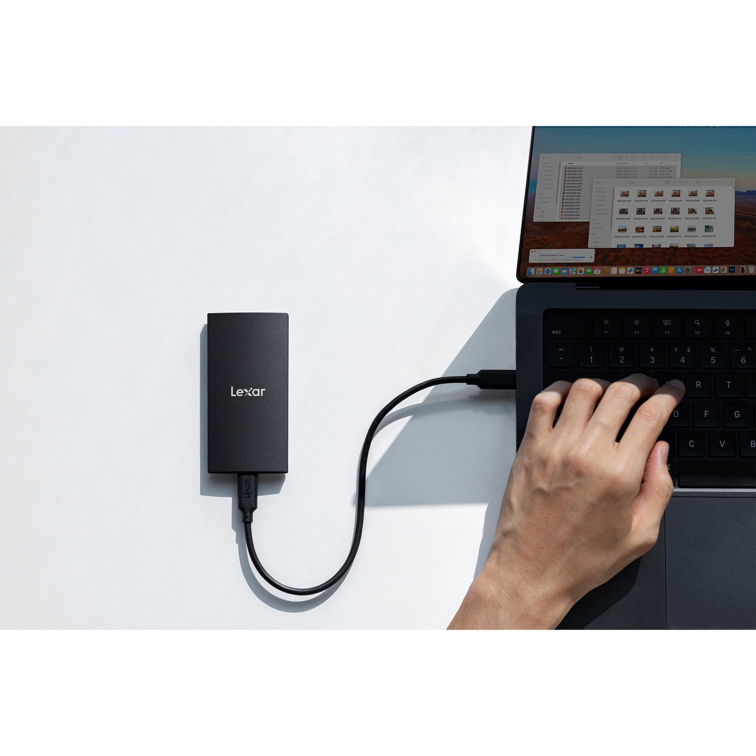 Lexar SL300 USB 3.2 Gen 2 Portable SSD (1 TB) LSL300001T-RNBNG