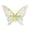 Gold, variant on Halloween Masquerade Dress Up Prop, Simulated Elf Butterfly Wing Decor Accessory, Lightweight Costume Ornament for Ghost Festival Party Cosplay Scene Layout and Performance Dressing