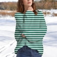 thumbnail image 2 of Bovemsi Womens Sweaters Women's Art Print Casual Pullover Sweater Knitted For Women Fashion Fall Sweaters, 2 of 4