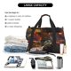 thumbnail image 5 of Balery Colorful Bull Western Man Bolsa de Gimnasio para Mujeres, Bolsa de Viaje con Bolsillo Húmedo, Bolsa de Fin de Semana para Mujeres, Bolsa de Viaje Resistente al Agua, 5 of 7