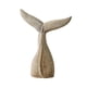 thumbnail image 5 of Decoración de cola de ballena Escultura de cola de ballena de madera Adorno artesanal Decoración del hogar Decorativo L, 5 of 9