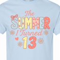 thumbnail image 4 of Inktastic The Summer I Turned 13 Cute Birthday Design T-Shirt, 4 of 5