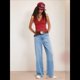 thumbnail image 5 of Camisetas Sin Mangas Acanaladas para Mujer, Camisetas de Verano Ajustadas con Cuello en V, Camisetas Casuales Básicas de Punto Sin Mangas Vino Tinto XL, 5 of 7