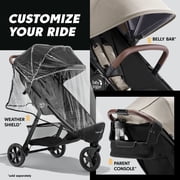 Baby Jogger City Mini GT3 All-Terrain Stroller, Rich Black