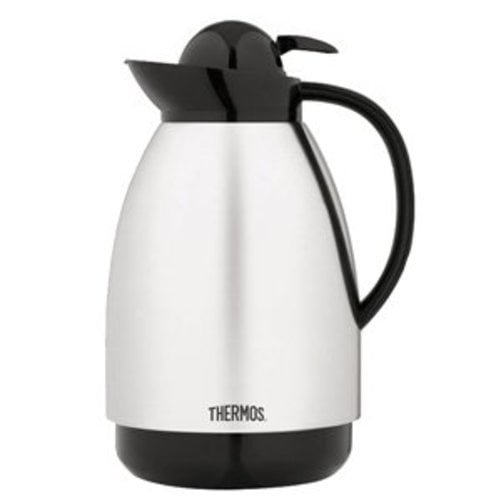 Thermos Brushed Stainless Carafe 34 oz. MultiColored