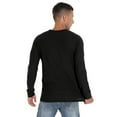thumbnail image 4 of GIRUNS Mens Waffle Crew Neck Long Sleeve Pullover Shirts Casual Lightweight Fitted Basic T-Shirt, 4 of 5