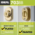 thumbnail image 3 of Model Keyed Deadbolt for Storm and Screen Doors, 3 of 4