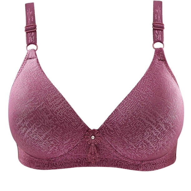 Women's Wireless Bra with Comfort Foam Lightweight Convertible Straps  Flexible Cotton Racerback Bra with : : Clothing, Shoes &  Accessories