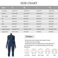 thumbnail image 7 of Valcatch Women's Jumpsuits Long Sleeve Tummy Control One Piece Rompers, 7 of 7
