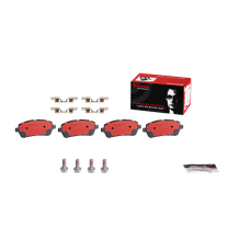 Brembo 11-19 Ford Fiesta Front Premium NAO Ceramic OE Equivalent Pad