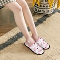 thumbnail image 5 of House Slippers for Women Men - pink angel Lightweight House Shoes Fuzzy Slippers, Soft Slip-On Cozy House Slippers for Woman Indoor Outdoor, 5 of 7