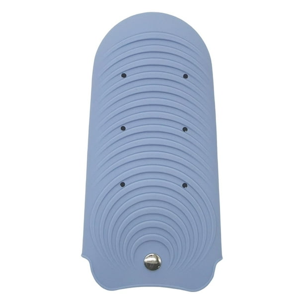 Bolsa de almacenamiento para secador de pelo, resistente al polvo y al calor, bolsa de transporte universal. Azul